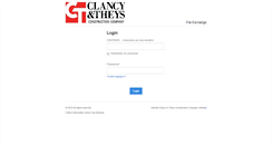 Desktop Screenshot of clancytheys.filetransfers.net